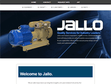 Tablet Screenshot of jallo.com
